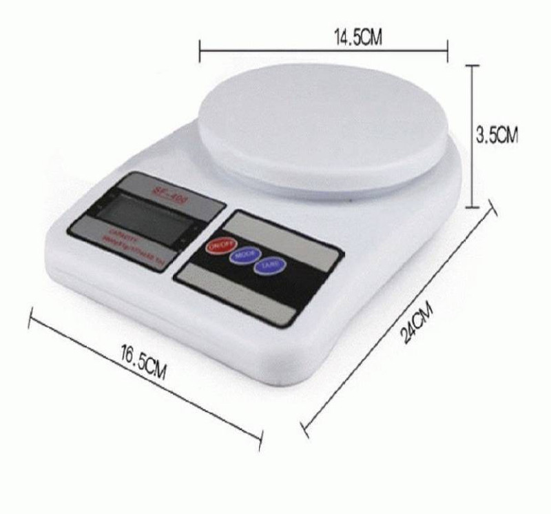 Mezire SF400 Electronic Kitchen 10Kg Weighing ScaleÃÂÃÂÃÂÃÂ ÃÂÃÂÃÂÃÂ (White) Weighing Scale(White) Mezire SF400 Electronic Kitchen 10Kg Weighing ScaleÃÂÃÂÃÂÃÂ ÃÂÃÂÃÂÃÂ (White) Weighing Scale(White)