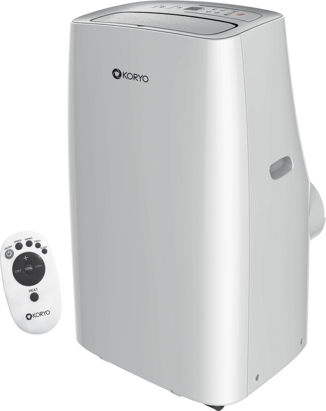 Koryo 1.2 Ton Portable AC - White(KPA15FG, Copper Condenser)