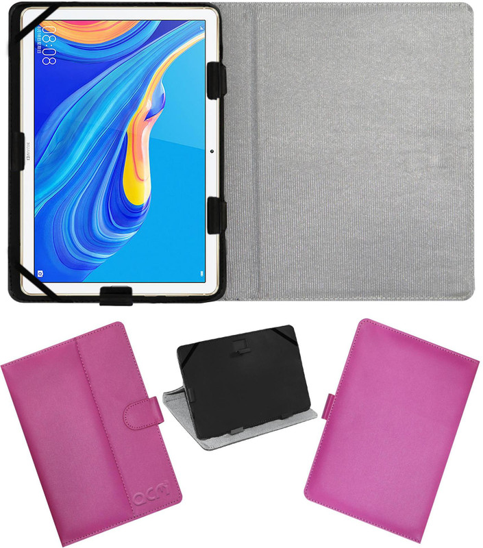 ACM Flip Cover for Huawei Mediapad M6 10.8(Pink, Cases with Holder)