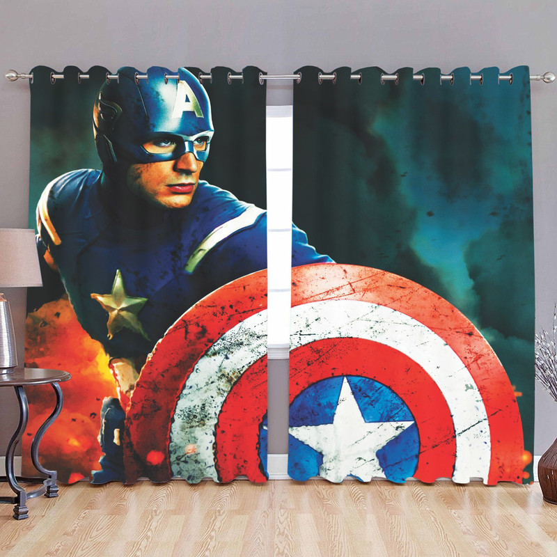 indiancraft 214 cm (7 ft) Polyester Door Curtain (Pack Of 2)(Printed, Multicolor)