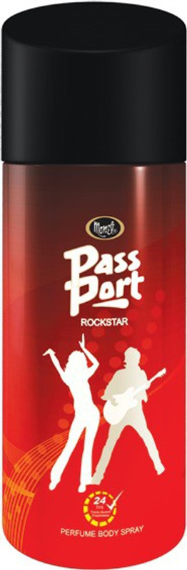 monet Rockstar Deodorant Spray  -  For Men & Women(150 ml)