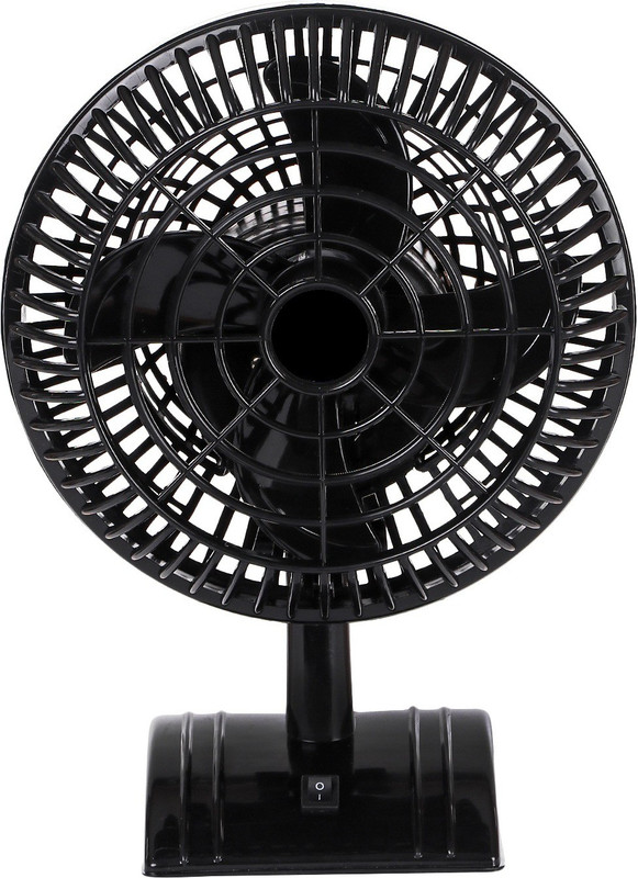 kenvi us Mini Table Fan 4 Blade Table Fan black sweety 200 mm 4 Blade Table Fan(black, Pack of 1)