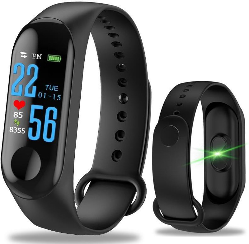ganesha M3 Fitness Band(Black)