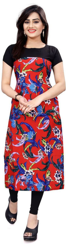 japesh Casual Printed Women Kurti(Multicolor)
