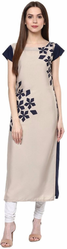 japesh Casual Printed Women Kurti(Multicolor)