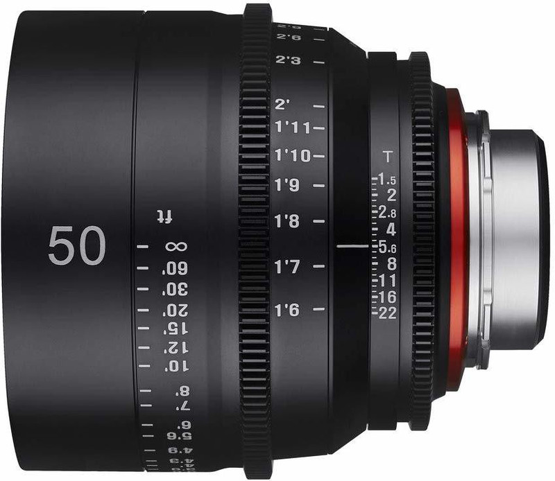 Samyang 50MM T1.5 XEEN Lens(Black, 50)