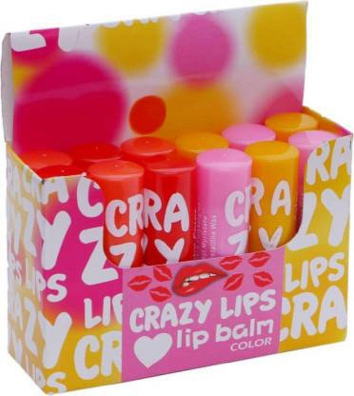 crazy lips crazy/baby lipbalms ( box of 12 ) Natural(Pack of: 12, 200 g)