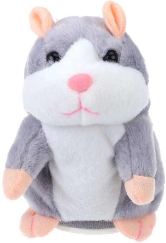tdas Talking hamster toy grey(Grey)
