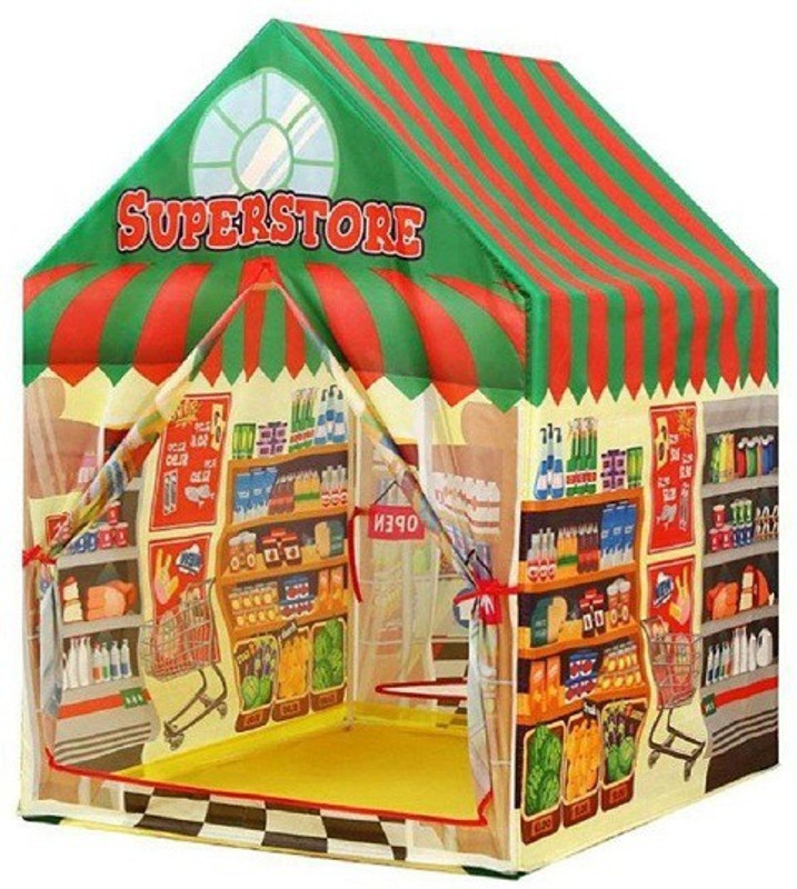 arya enterprise super store tent for kids (Multicolor) (ultimate fun)(Yellow)