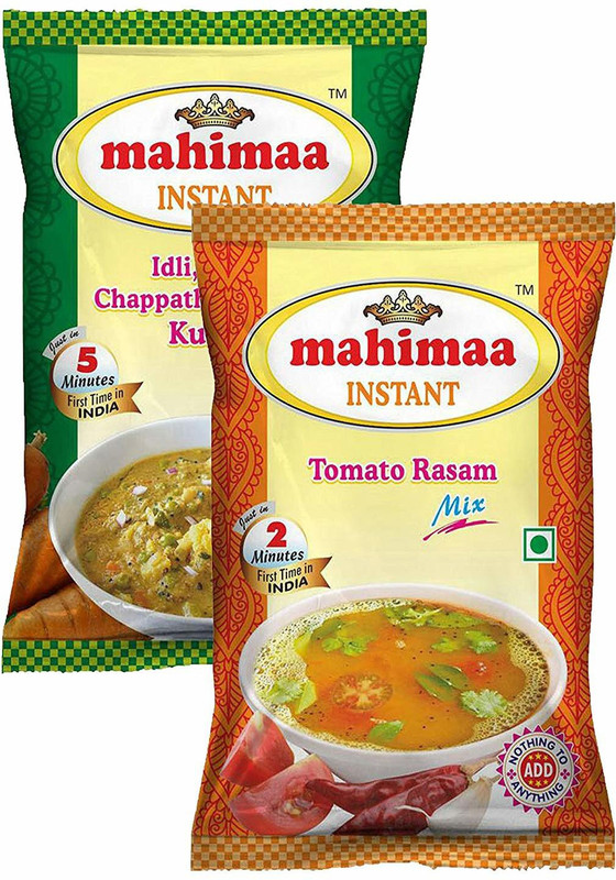 mahimaa instant Tomato Rasam and Kurma Mix 50 g(Pack of 2)
