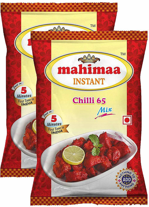 mahimaa instant 2-Combo Chilli-65 Mix 50 g(Pack of 2)