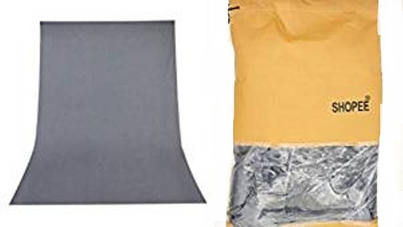 SHOPEE 8 x12 FT GREY LEKERA BACKDROP PHOTO LIGHT STUDIO Reflector