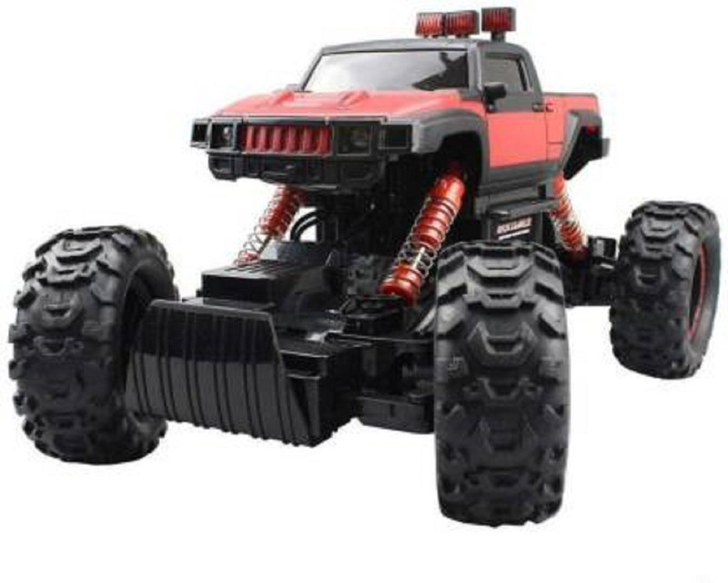 arya enterprise 1.14 Rock Crawler Rc Car - 4X4 Remote Control Car For Kids (Multicolor)(black&red)