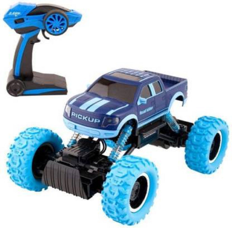 arya enterprise 1.14 Rock Crawler Rc Car - 4X4 Remote Control Car For Kids (Multicolor)(Blue)