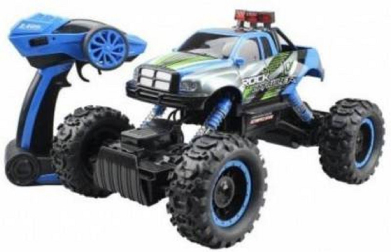 arya enterprise 1.14 Rock Crawler Rc Car - 4X4 Remote Control Car For Kids (Multicolor)(blue&green)