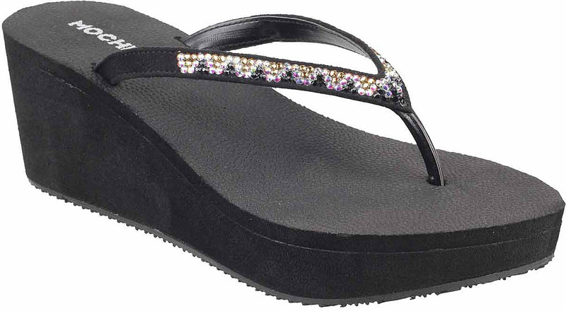 Mochi black wedges on sale
