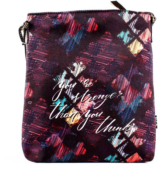 v2g Black Sling Bag
