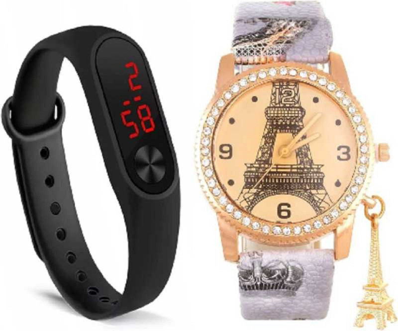 azre Wrist watches and Smart analog Digital New Look Wrist watch For Boys & Girls Analog-Digital Watch  - For Boys & Girls
