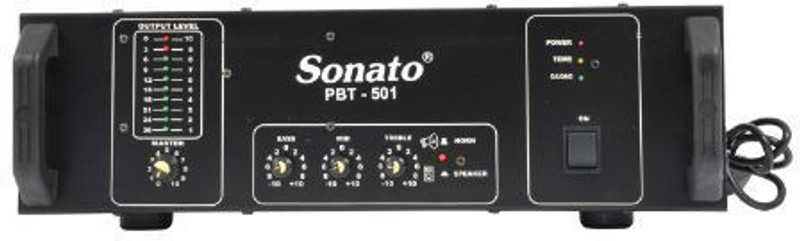 Sonato PBT 501 500 W AV Power Amplifier(Black)