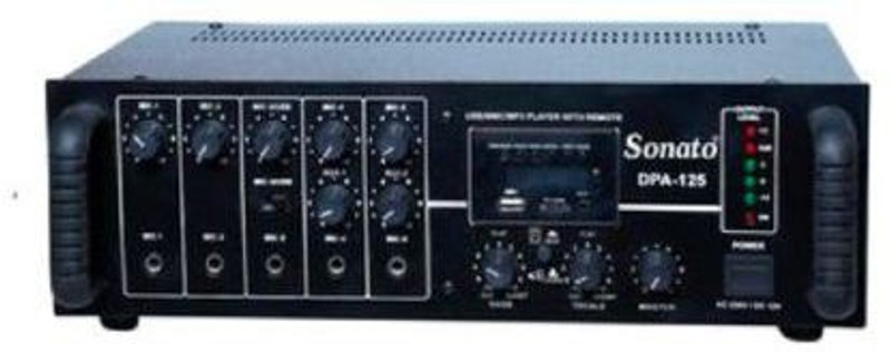 Sonato DPA 125 125 W AV Power Amplifier(Black)