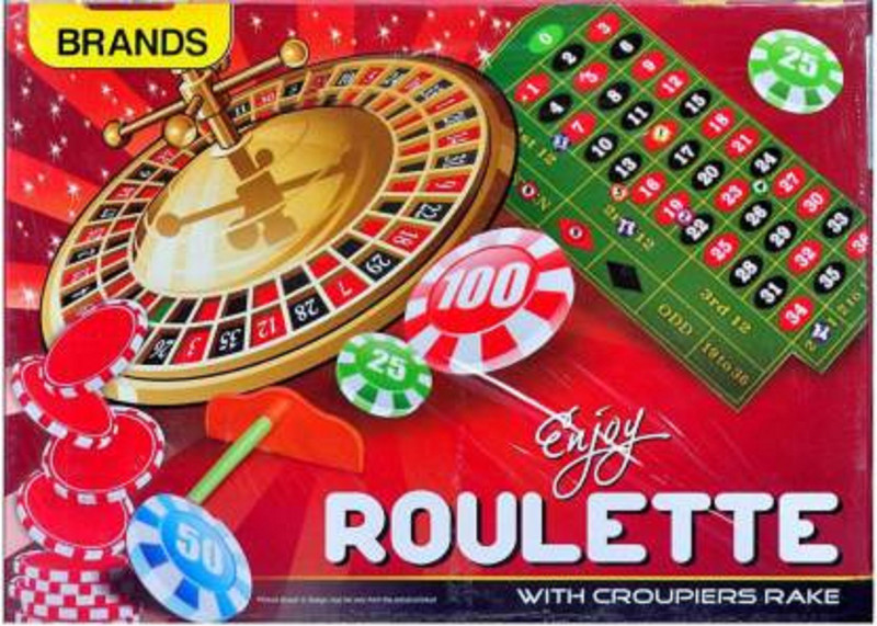 shubhcollection Roulette with croupiers rake Board Game Board Game Board Game