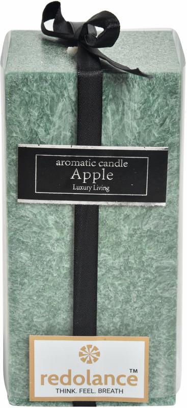 redolance Highly Fragrance Ocean Scented Wax Candle(Green, Pack of 1)