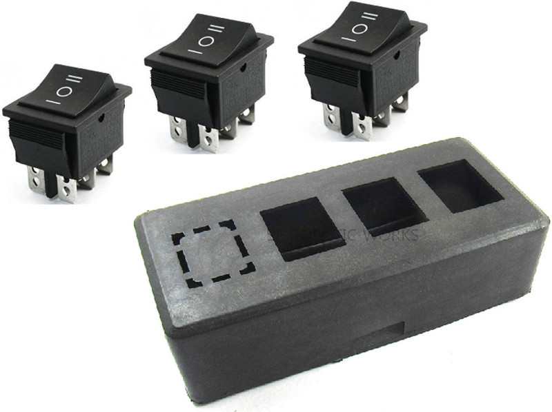 Buy Technical hut 4 Way or 3 Way Robotics Switch Box Enclosure With