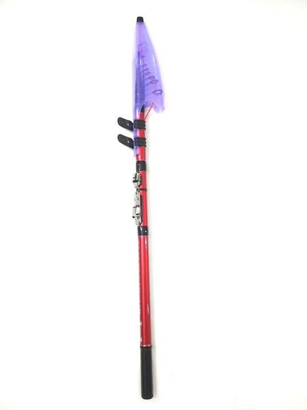 kushaan kida fishing rod 40003 Red, Black Fishing Rod(480 cm, 0.269 kg, Red, Black)