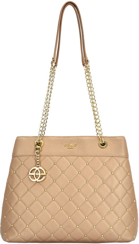 eske Women Gold Messenger Bag