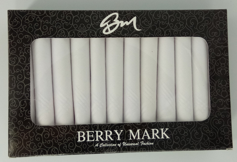 berry mark cotton handkerchief Handkerchief(Pack of 12)