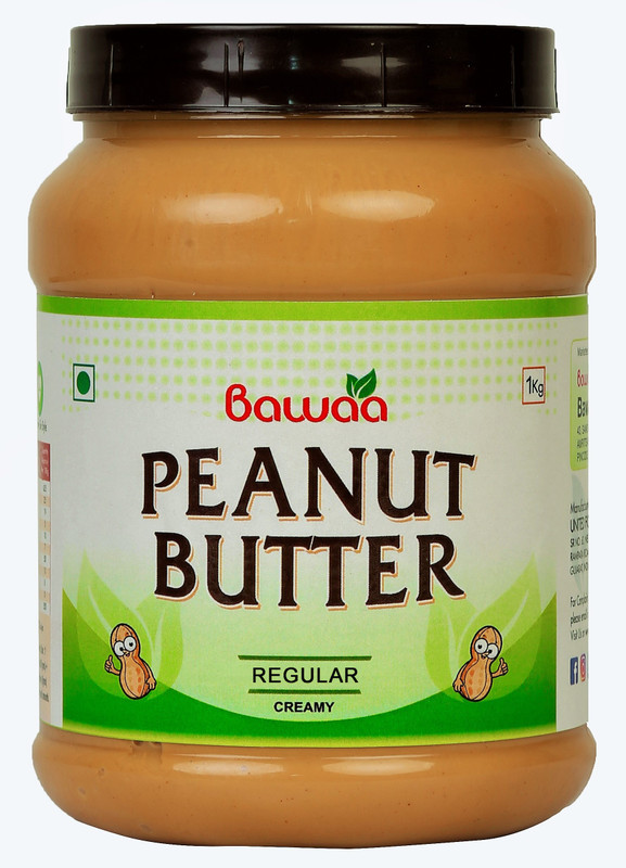 bawaa Regular Peanut Butter (Creamy) 1 kg