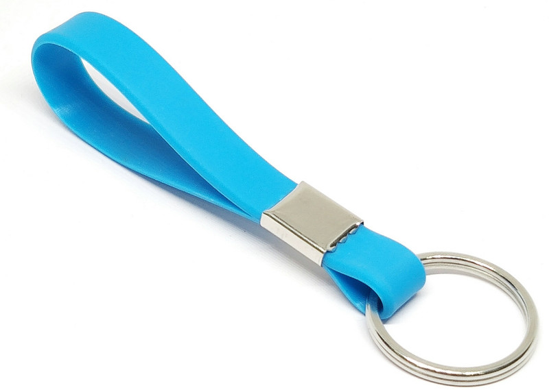 sahi pakde hain Silicone wristbands key chain blue Key Chain