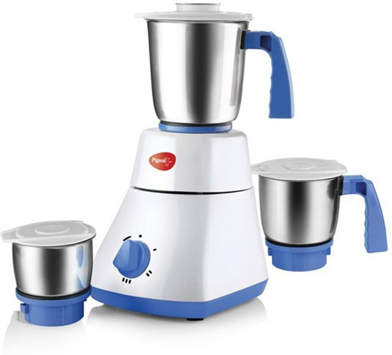 Pigeon Prime 550W prime 550 W Mixer Grinder 550 Juicer Mixer Grinder(White, Blue, 3 Jars) Pigeon Prime 550W prime 550 W Mixer Grinder 550 Juicer Mixer Grinder(White, Blue, 3 Jars)