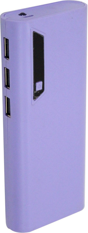 pomics 20000 mAh Power Bank (20K Flovy, Portable Battery Charger)(Purple, Lithium-ion)