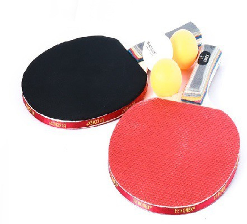 livo Konex Table Tennis Multicolor Strung Tennis Racquet(Pack of: 2, 249 g)