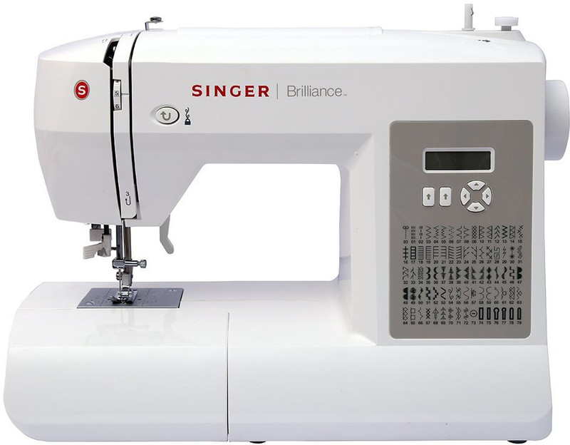 Singer Brilliance 6180 Sewing Machine Electric Sewing Machine( Built-in Stitches 80)