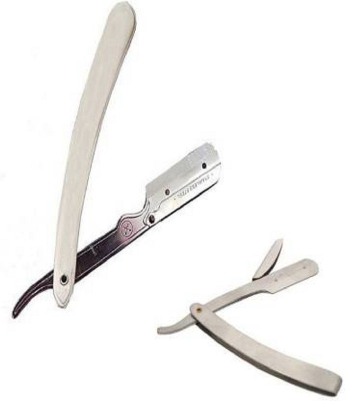 gulzar distributers Barber Folding Safe Shaving Razor For Men, 40 Grams, (Pack of 2)(Pack of 2)