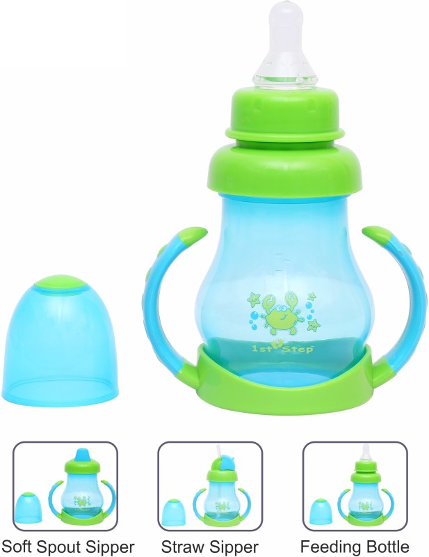 1st Step 3 In 1 Sipper(Green, Blue)