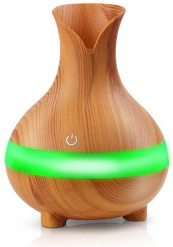 belldial Creative USB Mini Wooden 5V Aroma Diffuser Air Purifier (Multicolor) Portable Room Air Purifier(Brown)