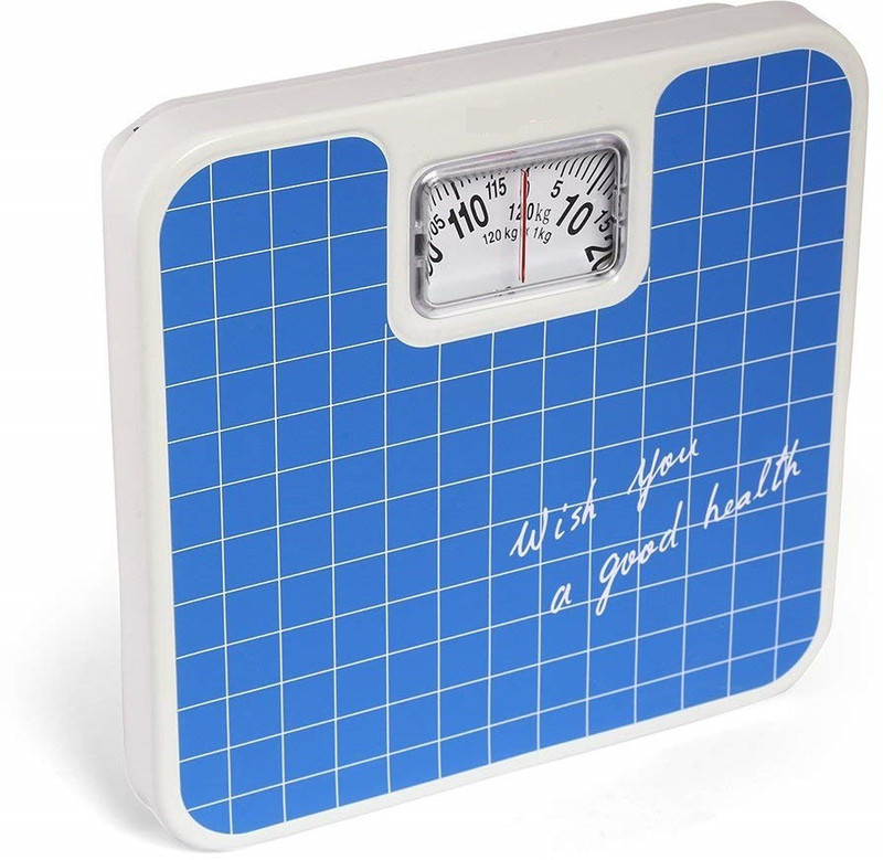 Rorian Analog Weight Machine Manual Mechanical Analog 9811(Blue) Weighing Scale(Check Blue)