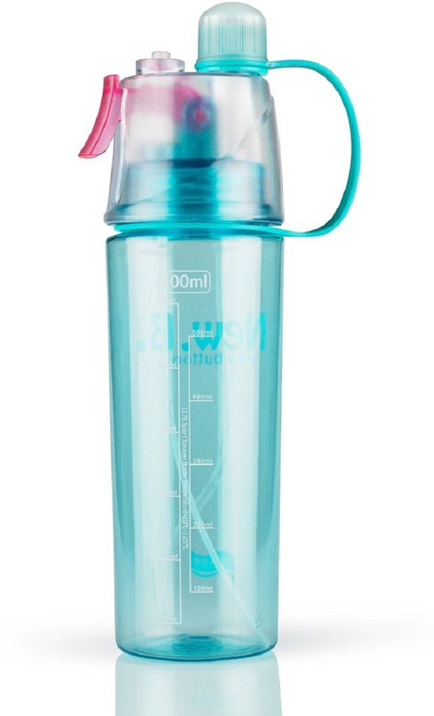 zakheza ZK Spray Watter Bottle for gym396 600 ml Bottle(Pack of 1, Multicolor)
