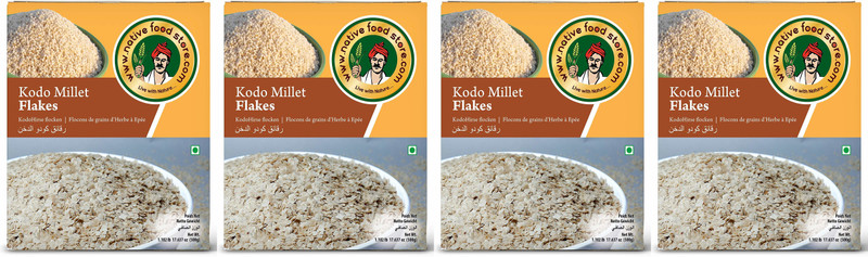 nativefoodstore 4 pack Millet Flakes - 500 GMS(2000 g, Box, Pack of 4)
