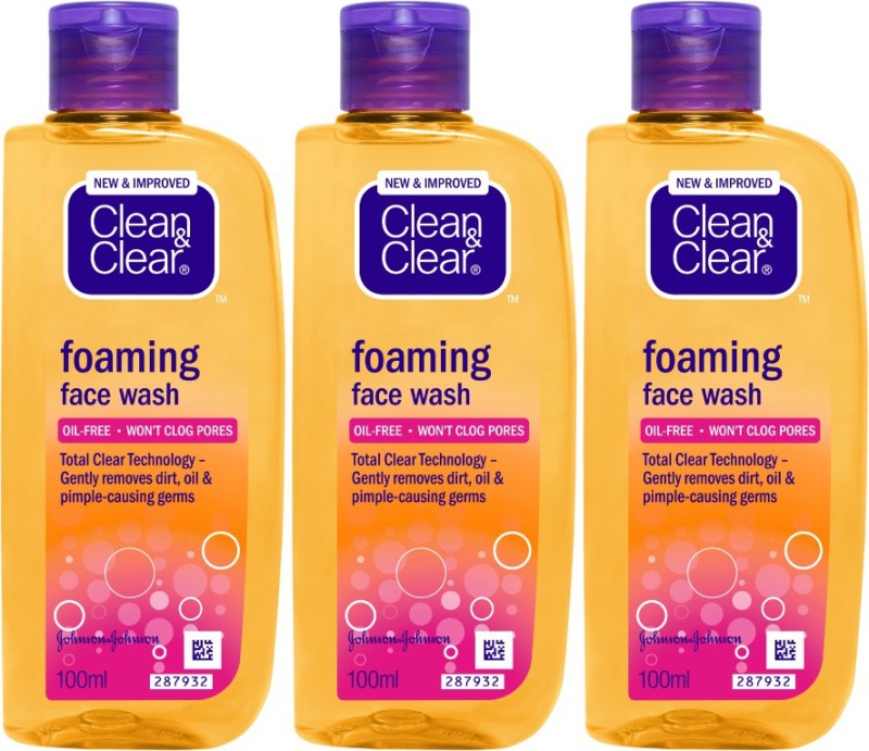 Clean & Clear Oil Free Foaming Face Wash(300 ml)