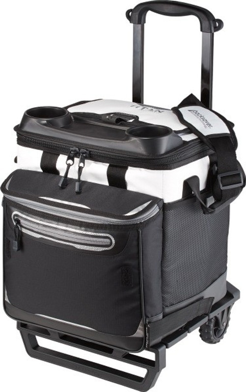 viva smart deep freeze with trolly picnic trolly cooler(White, 40 L)