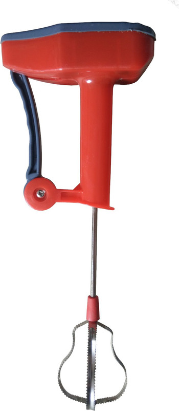 SHUBHA Product Hand Blander Beater/Whisker/Hand Juicer for Beating Lassi, Egg, Butter Milk(Chaach), Soup, 0 W Hand Blender(White, Red)