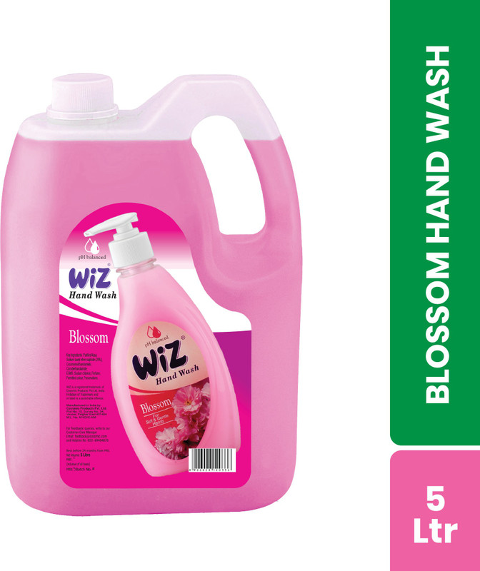 wiz Blossom Liquid Handwash Refill Can - 5 Ltr Bottle(5 L)