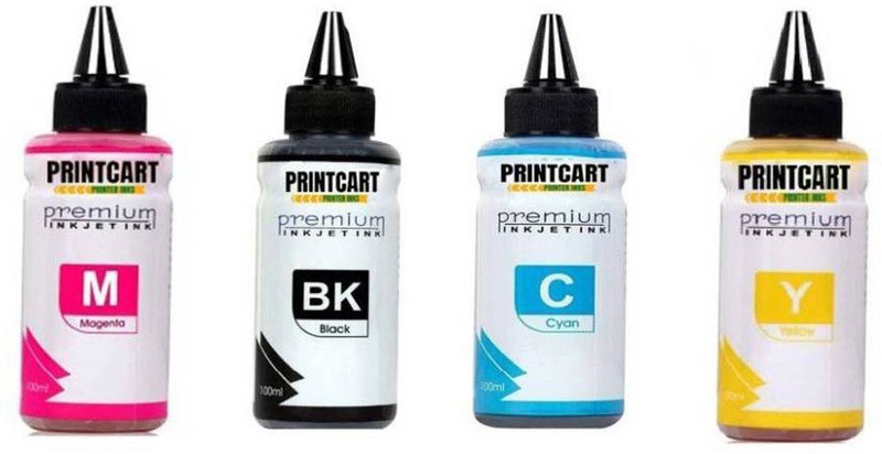 printcart cartridge refill ink set for Cartridges HP 802, 678, 680, 803, 46, 818, 685, 46, 21, 22, 901, 27, 703, 704, 862, 920, 808, 960 Multi Color Ink Bottle(Magenta, Black, Yellow, Cyan)
