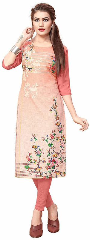 victorian fashion Casual Printed Women Kurti(Multicolor)