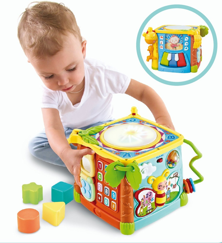 Play and learn activity cube outlet