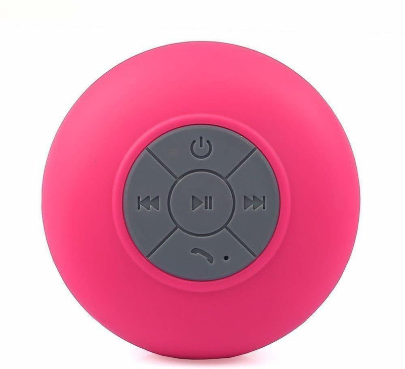 hsj Shower 3 W Bluetooth  Speaker(Red, Mono Channel)